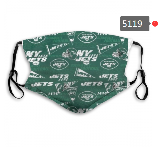 NFL New York Jets Dust mask with filter